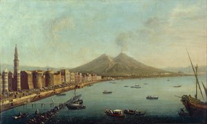 Naples, Il Borgo Loreto Forte del Carmine Showing Royal Procession Entering Piazza del Carmine