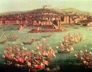 The Fleet of King Charles III of Spain Before the City of Naples, 6 October 1759