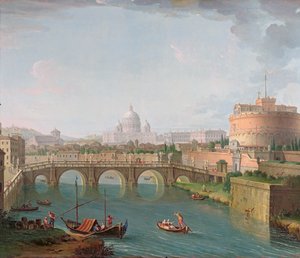 View of the Tiber, c.1700-77
