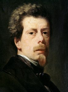 Self-portrait of the artist