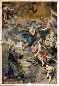 San Pasquale Baylon in adoration