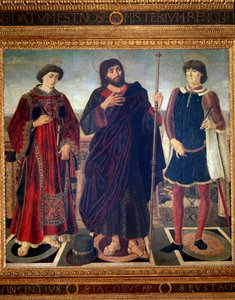 Altarpiece of St Vincent, St James and St Eustatius