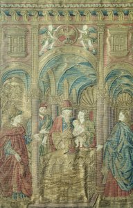 Circumcision of St John Baptist, embroidered vestments