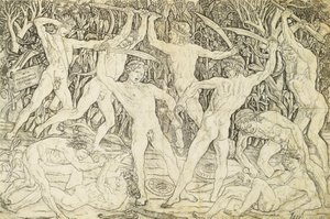 Nudes in Combat by Antonio Pollaiuolo