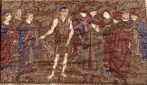 St. John the Baptist Pointing out Christ to the Multitude, tapestry depicting scenes from the life of the saint