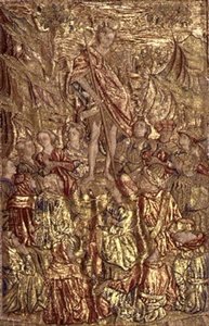 St. John the Baptist Preaching to the Multitude, tapestry depicting scenes from the life of the saint