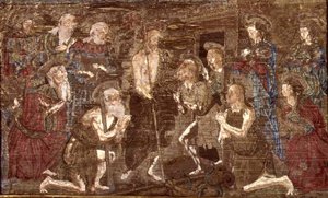The Descent of Christ into Limbo and the Release of St. John the Baptist, Tapestry Depicting Scenes from the Life of the Saint