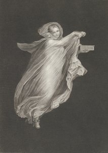 A Bacchante Wearing a Hooded Shawl and Holding a Box in Her Left Hand by Antonio Ricciani