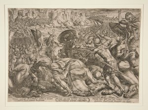 Battle of Jericho by Antonio Tempesta