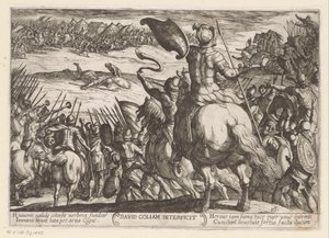 David Kills Goliath by Antonio Tempesta