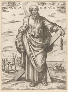 Saint Andrew by Antonio Tempesta