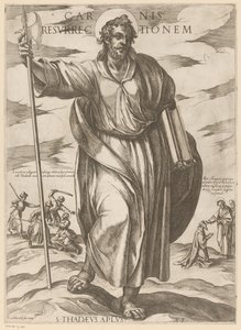Saint Jude Thaddeus by Antonio Tempesta