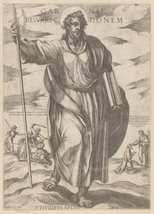 Saint Jude Thaddeus (Christ, Mary, and the Apostles) by Antonio Tempesta