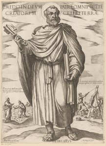 Saint Peter by Antonio Tempesta