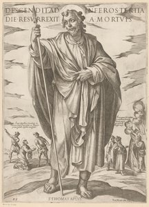 Saint Thomas by Antonio Tempesta