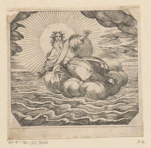God Creates Heaven and Earth by Antonio Tempesta