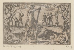 Roman Martyrs (series title) by Antonio Tempesta