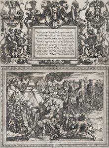 Plate 12: Illustration to Canto XII, from Torquato Tasso