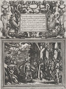 Illustration to Canto XVIII, from Torquato Tasso