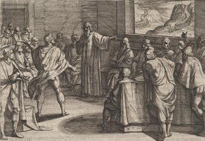 Plate 23: Conference on What Steps to Take Upon the Romans