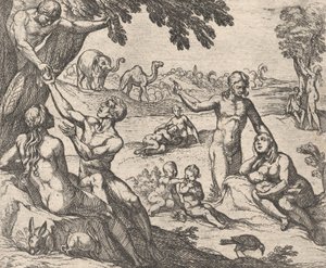 Plate 3: The Age of Gold Aetas aurea, from Ovid