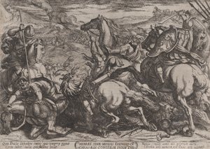 Plate 6: The Israelites Defeated by the Canaanites for Having Disobeyed Moses
