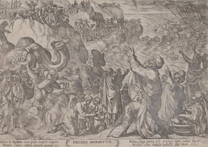Plate 8: The Egyptians Drowning in the Red Sea, from 