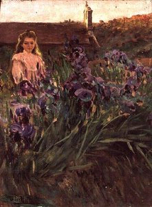 Girl near the Hermitage