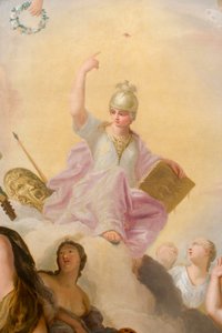Minerva Surrounded by the Arts and Sciences (detail)