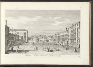 View of Campo San Polo in Venice
