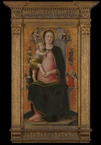 Virgin and Child Enthroned