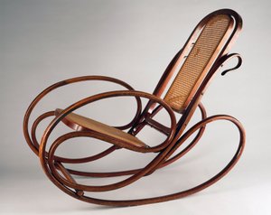 Rocking chair, ca 1914