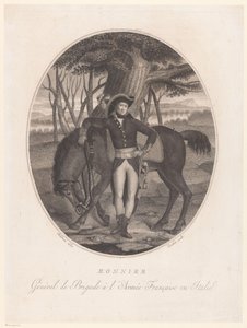 Portrait of an Unknown Man with a Horse
