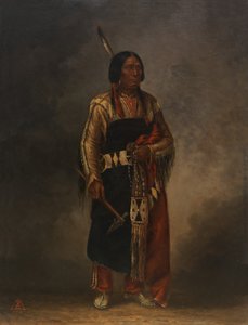 Mak-phe-ah-luta Red Cloud, ca. 1887 by Antonio Zeno Shindler