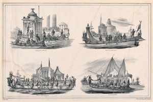 Design for Four Gondolas by Antonio Zona