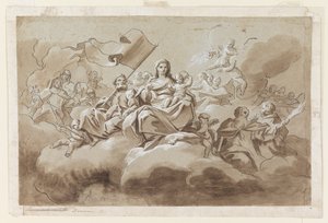 The Virgin and Child Surrounded by Saints