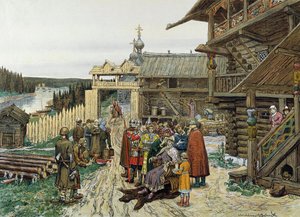Court of a Feudal Russian Prince