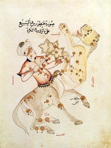 The constellations of Centaurus and Leo, from Treatise on the Fixed Stars by Abd-al-Rahman Al Sufi (903-986)
