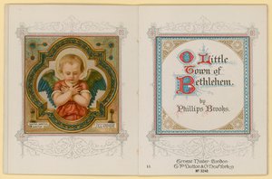 Illustration for O Little Town Of Bethlehem by Archibald Henning