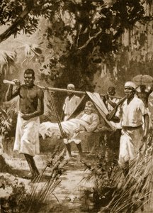 David Livingstone continued on his journey through Africa despite being ill