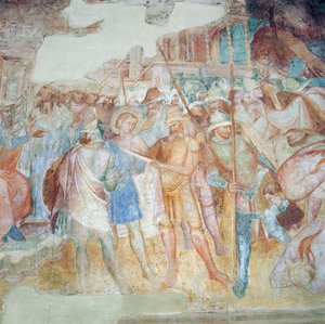 St. Ephysius Condemned by Aretino Luca Spinello or Spinelli