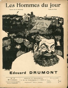 Cover of Les Hommes du jour, number 4 by Aristide Delannoy
