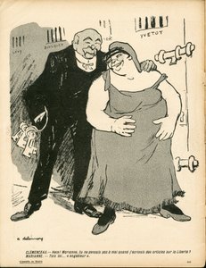 The Butter Plate, number 328, Satirical in Colors by Aristide Delannoy