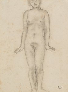 Study for the Central Sculpture of the Three Nymphs by Aristide Maillol