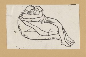 Daphnis and Chloe Lying Together