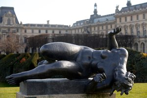 Tuileries Garden, Aristide Maillol, River