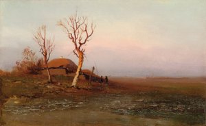 Early Evening by Arkip Ivanovic Kuindzi