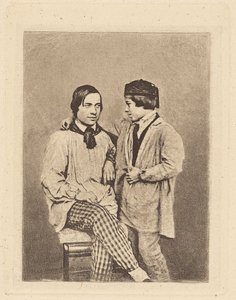 Man and Boy by Armand Hippolyte Louis Fizeau