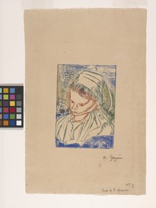 Breton Woman From Pont-Aven