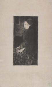 Seated Woman with Feathered Hat